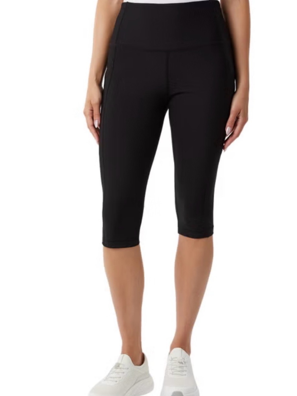 32 Degrees Cool Women's Ribbed Crop Legging